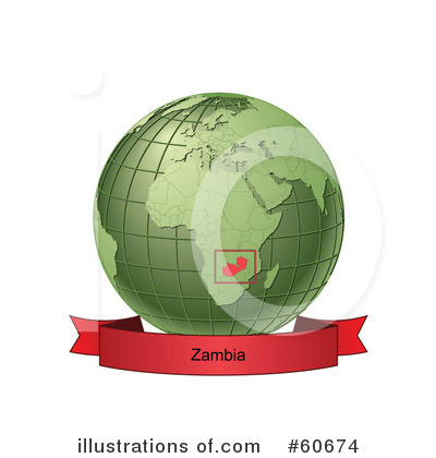 Royalty-Free (RF) Globe Clipart Illustration by Michael Schmeling - Stock Sample #60674