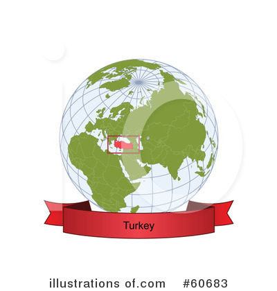 Royalty-Free (RF) Globe Clipart Illustration by Michael Schmeling - Stock Sample #60683