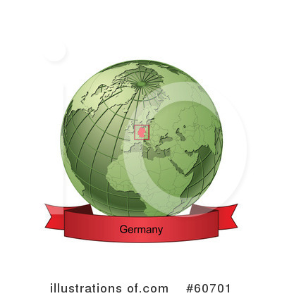 Royalty-Free (RF) Globe Clipart Illustration by Michael Schmeling - Stock Sample #60701