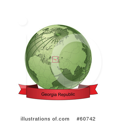 Royalty-Free (RF) Globe Clipart Illustration by Michael Schmeling - Stock Sample #60742