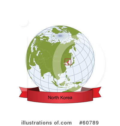 North Korea Clipart #60789 by Michael Schmeling
