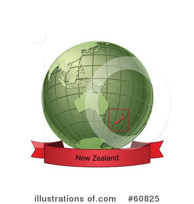 Royalty-Free (RF) Globe Clipart Illustration by Michael Schmeling - Stock Sample #60825