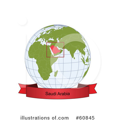 Royalty-Free (RF) Globe Clipart Illustration by Michael Schmeling - Stock Sample #60845