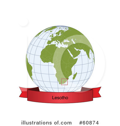 Royalty-Free (RF) Globe Clipart Illustration by Michael Schmeling - Stock Sample #60874