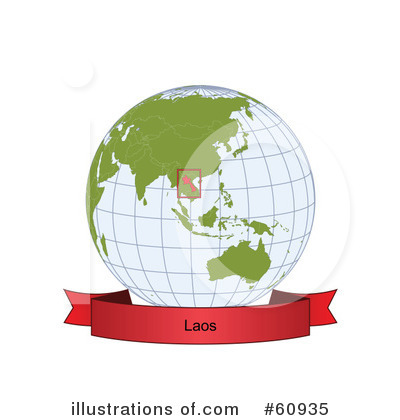 Royalty-Free (RF) Globe Clipart Illustration by Michael Schmeling - Stock Sample #60935