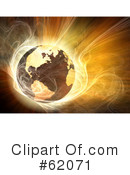 Globe Clipart #62071 by chrisroll