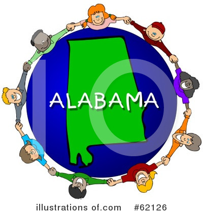 Alabama Clipart #62126 by djart