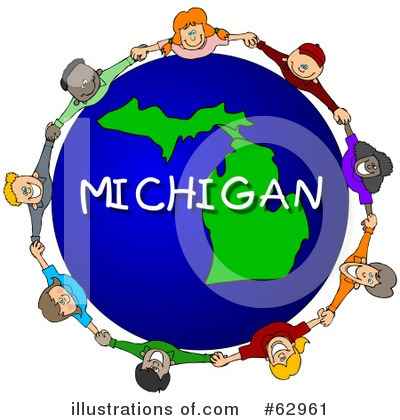 Michigan Clipart #62961 by djart
