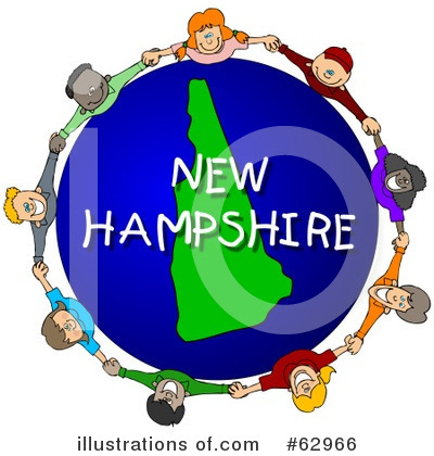New Hampshire Clipart #62966 by djart