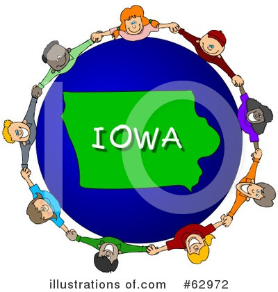 Iowa Clipart #62972 by djart