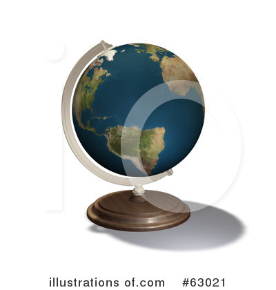 Royalty-Free (RF) Globe Clipart Illustration by AtStockIllustration - Stock Sample #63021