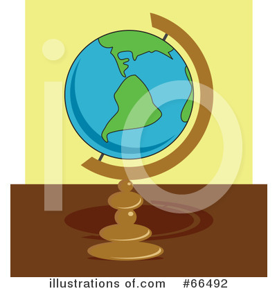 Royalty-Free (RF) Globe Clipart Illustration by Prawny - Stock Sample #66492