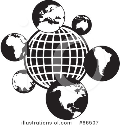 Royalty-Free (RF) Globe Clipart Illustration by Prawny - Stock Sample #66507