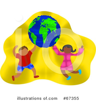 Royalty-Free (RF) Globe Clipart Illustration by Prawny - Stock Sample #67355