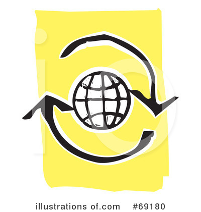 Royalty-Free (RF) Globe Clipart Illustration by xunantunich - Stock Sample #69180