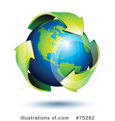 Royalty-Free (RF) Globe Clipart Illustration by beboy - Stock Sample #75262