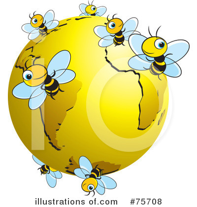 Bee Clipart #75708 by Lal Perera