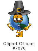 Globe Clipart #7870 by Mascot Junction