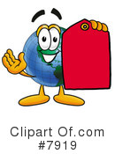 Globe Clipart #7919 by Mascot Junction