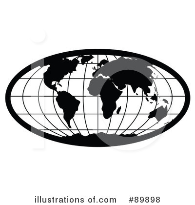 Royalty-Free (RF) Globe Clipart Illustration by BestVector - Stock Sample #89898