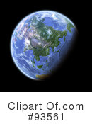 Globe Clipart #93561 by Michael Schmeling