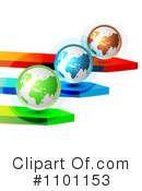 Globes Clipart #1101153 by merlinul