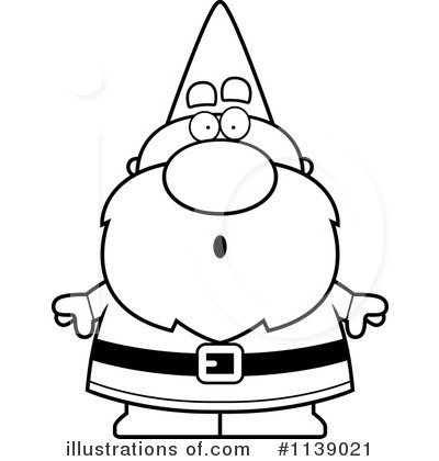 Royalty-Free (RF) Gnome Clipart Illustration by Cory Thoman - Stock Sample #1139021