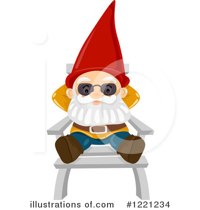 Royalty-Free (RF) Gnome Clipart Illustration by BNP Design Studio - Stock Sample #1221234
