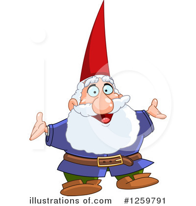 Royalty-Free (RF) Gnome Clipart Illustration by yayayoyo - Stock Sample #1259791