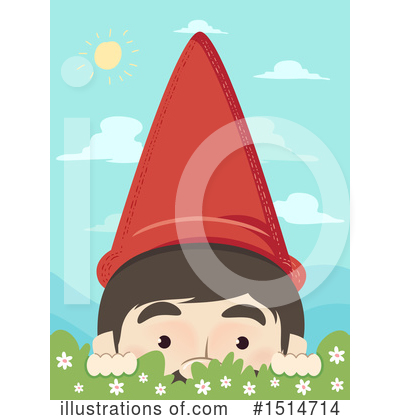 Royalty-Free (RF) Gnome Clipart Illustration by BNP Design Studio - Stock Sample #1514714