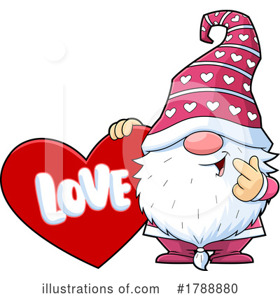 Royalty-Free (RF) Gnome Clipart Illustration by Hit Toon - Stock Sample #1788880