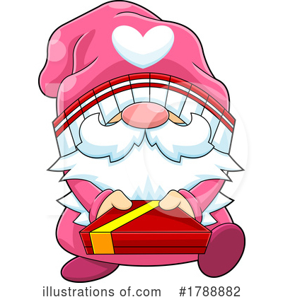 Royalty-Free (RF) Gnome Clipart Illustration by Hit Toon - Stock Sample #1788882