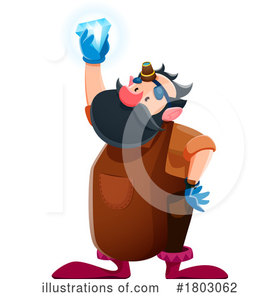 Royalty-Free (RF) Gnome Clipart Illustration by Vector Tradition SM - Stock Sample #1803062