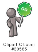 Go Sign Clipart #30585 by Leo Blanchette