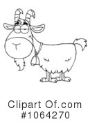 Goat Clipart #1064270 by Hit Toon