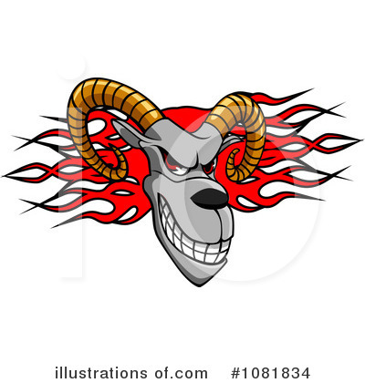 Ram Clipart #1081834 by Vector Tradition SM