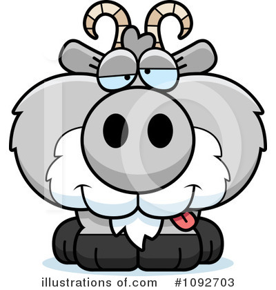 Royalty-Free (RF) Goat Clipart Illustration by Cory Thoman - Stock Sample #1092703