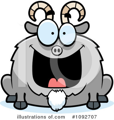 Royalty-Free (RF) Goat Clipart Illustration by Cory Thoman - Stock Sample #1092707