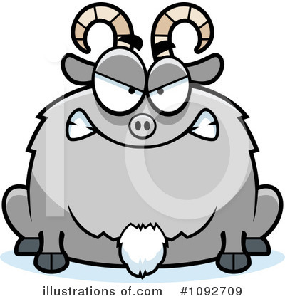 Royalty-Free (RF) Goat Clipart Illustration by Cory Thoman - Stock Sample #1092709