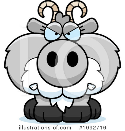 Royalty-Free (RF) Goat Clipart Illustration by Cory Thoman - Stock Sample #1092716