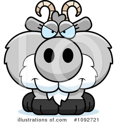 Royalty-Free (RF) Goat Clipart Illustration by Cory Thoman - Stock Sample #1092721