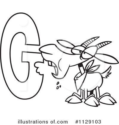 Goat Clipart #1129103 by toonaday