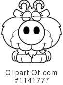 Goat Clipart #1141777 by Cory Thoman