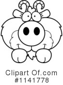 Goat Clipart #1141778 by Cory Thoman
