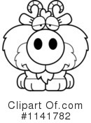 Goat Clipart #1141782 by Cory Thoman