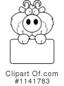 Goat Clipart #1141783 by Cory Thoman