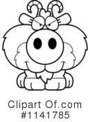 Goat Clipart #1141785 by Cory Thoman