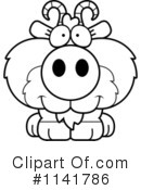 Goat Clipart #1141786 by Cory Thoman