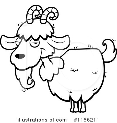 Royalty-Free (RF) Goat Clipart Illustration by Cory Thoman - Stock Sample #1156211