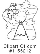 Goat Clipart #1156212 by Cory Thoman